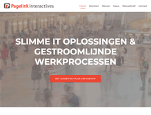Tablet Screenshot of pagelink.nl